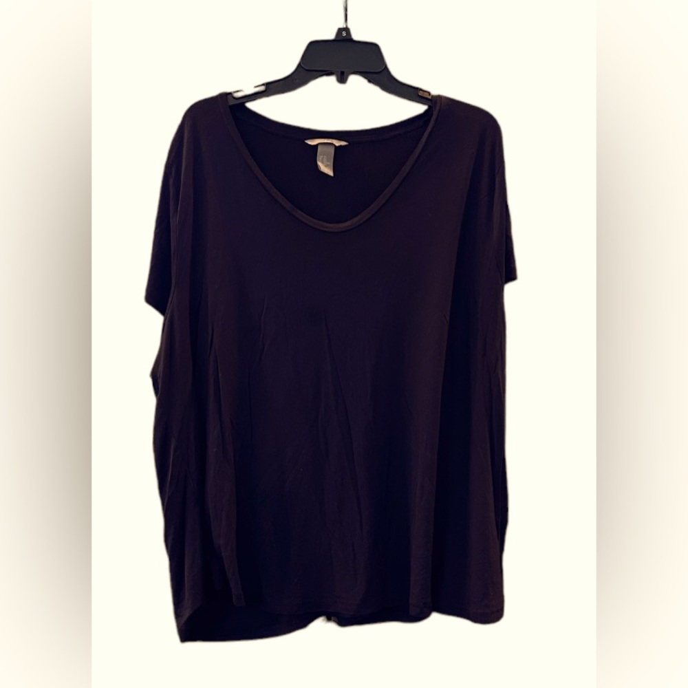 H&M Sheen T-Shirt - Purple.